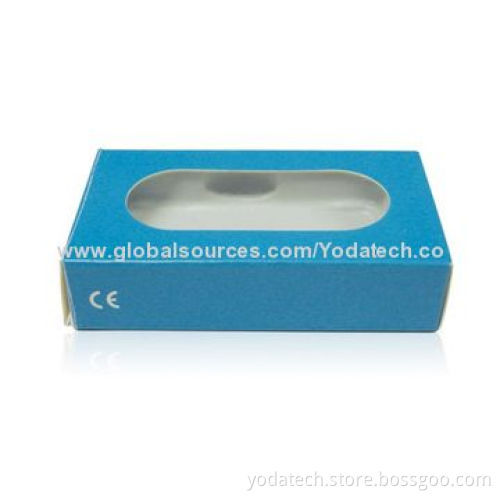 Silver Paper Display USB Box, Measures 100 x 40 x 20mm